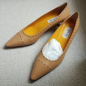Isaac Mizrahi Kitten Heel Pumps